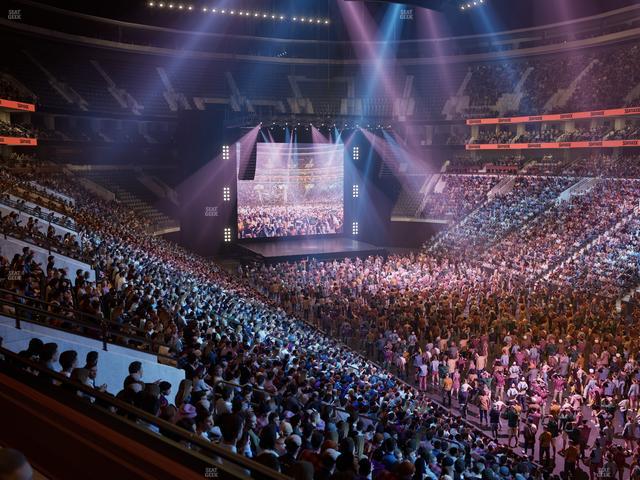 Xfinity Mobile Arena - Section Club Box 4 Seat View