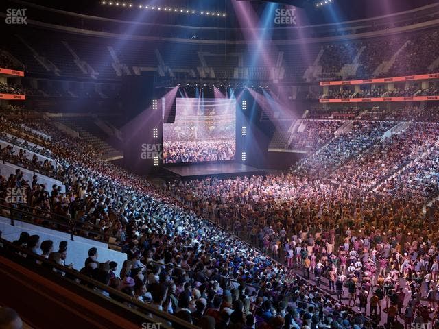 Xfinity Mobile Arena - Section Club Box 4 Seat View