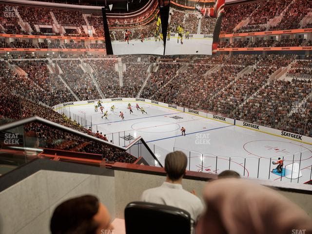 Xfinity Mobile Arena - Section Club Loge A Seat View