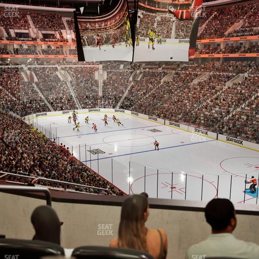 Xfinity Mobile Arena - Section Club Loge B Seat View