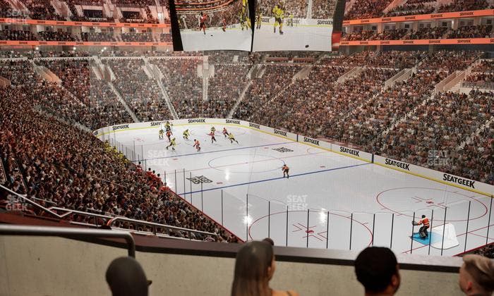 Xfinity Mobile Arena - Section Club Loge B Seat View