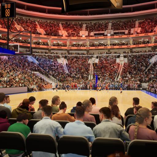 Xfinity Mobile Arena - Section Club Loge B Seat View
