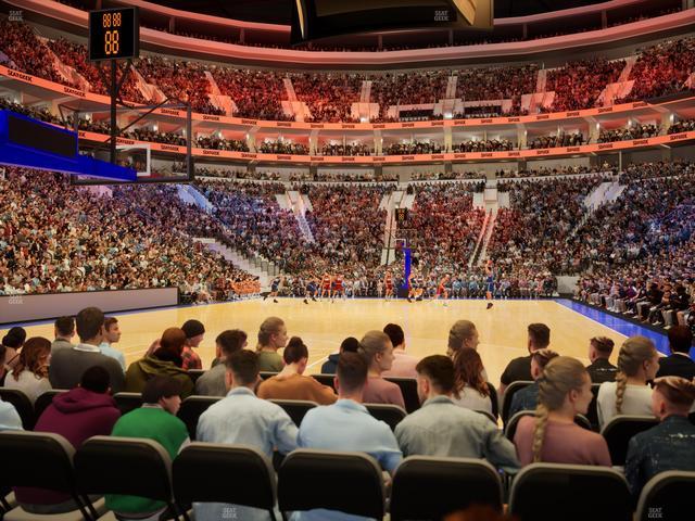 Xfinity Mobile Arena - Section Club Loge B Seat View