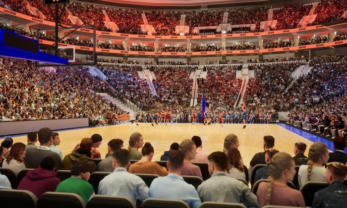 Xfinity Mobile Arena - Section Club Loge B Seat View