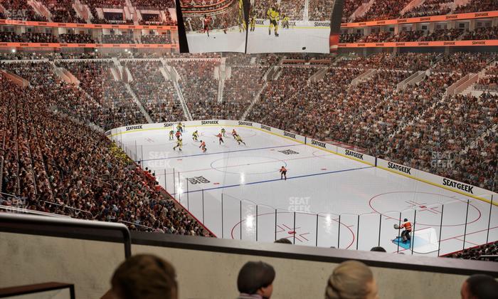 Xfinity Mobile Arena - Section Club Loge C Seat View