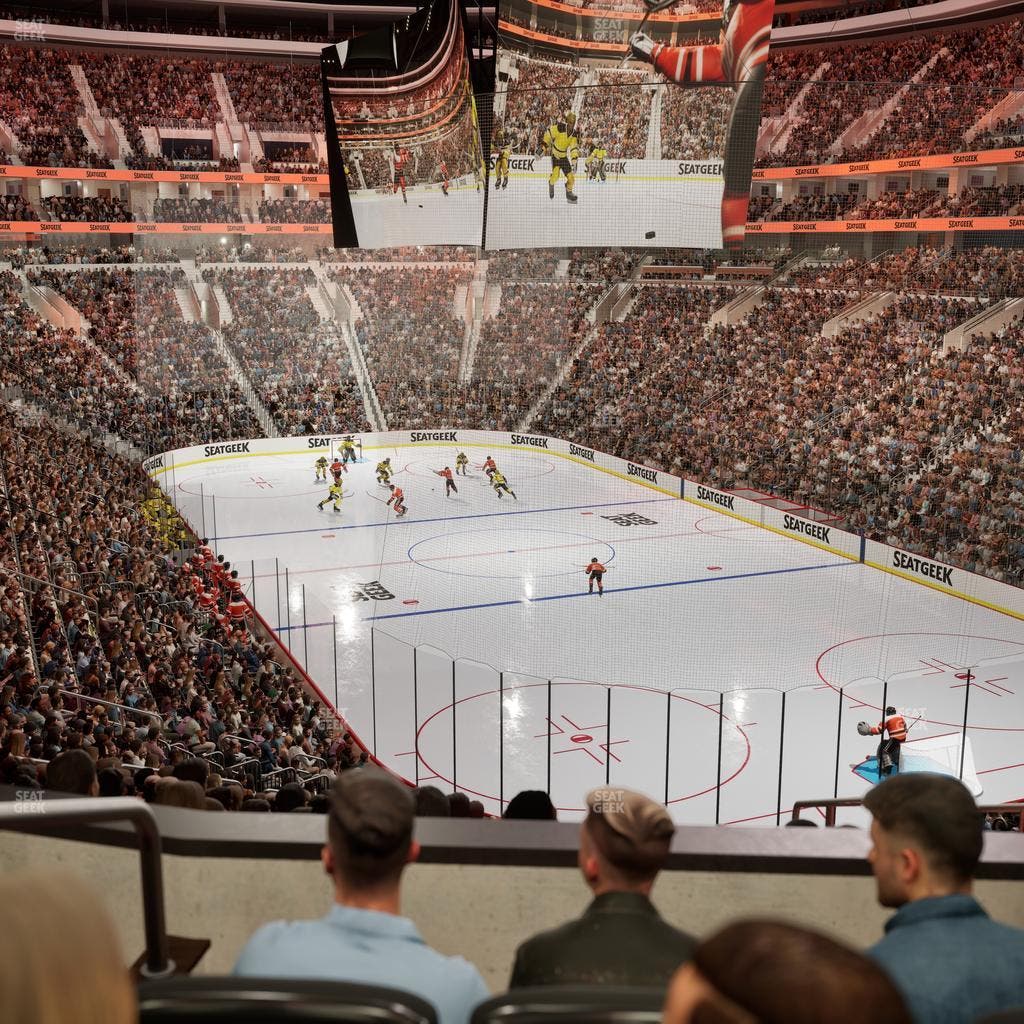 Xfinity Mobile Arena - Section Club Loge D Seat View