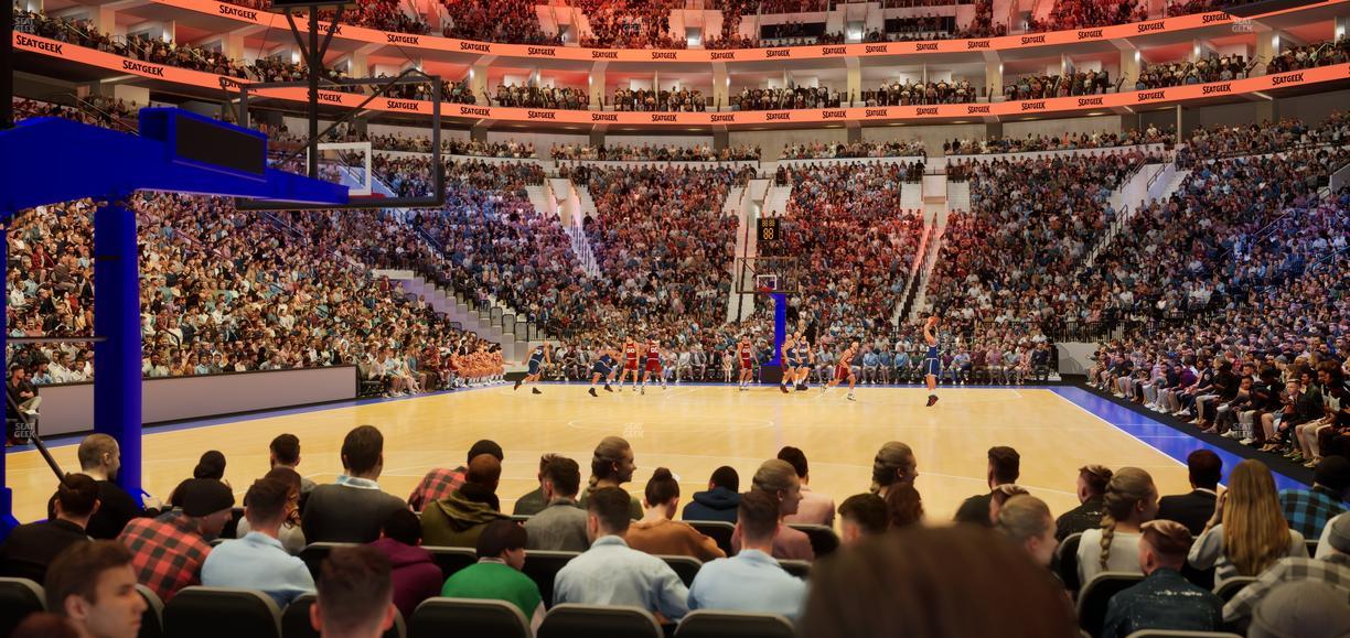 Xfinity Mobile Arena - Section Club Loge D Seat View