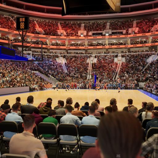 Xfinity Mobile Arena - Section Club Loge D Seat View