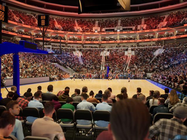 Xfinity Mobile Arena - Section Club Loge D Seat View