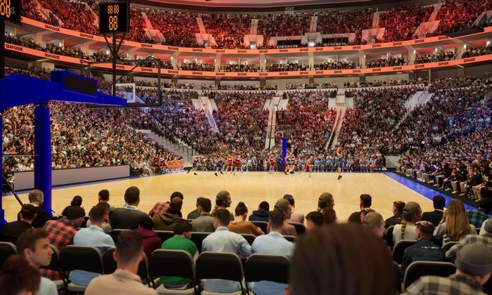 Xfinity Mobile Arena - Section Club Loge D Seat View