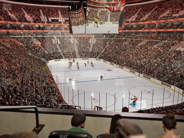Xfinity Mobile Arena - Section Club Loge E Seat View