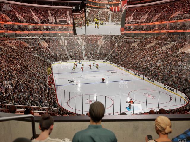Xfinity Mobile Arena - Section Club Loge F Seat View
