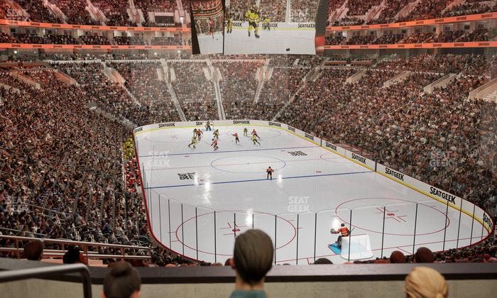 Xfinity Mobile Arena - Section Club Loge F Seat View