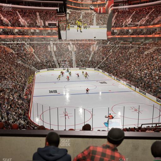 Xfinity Mobile Arena - Section Club Loge G Seat View