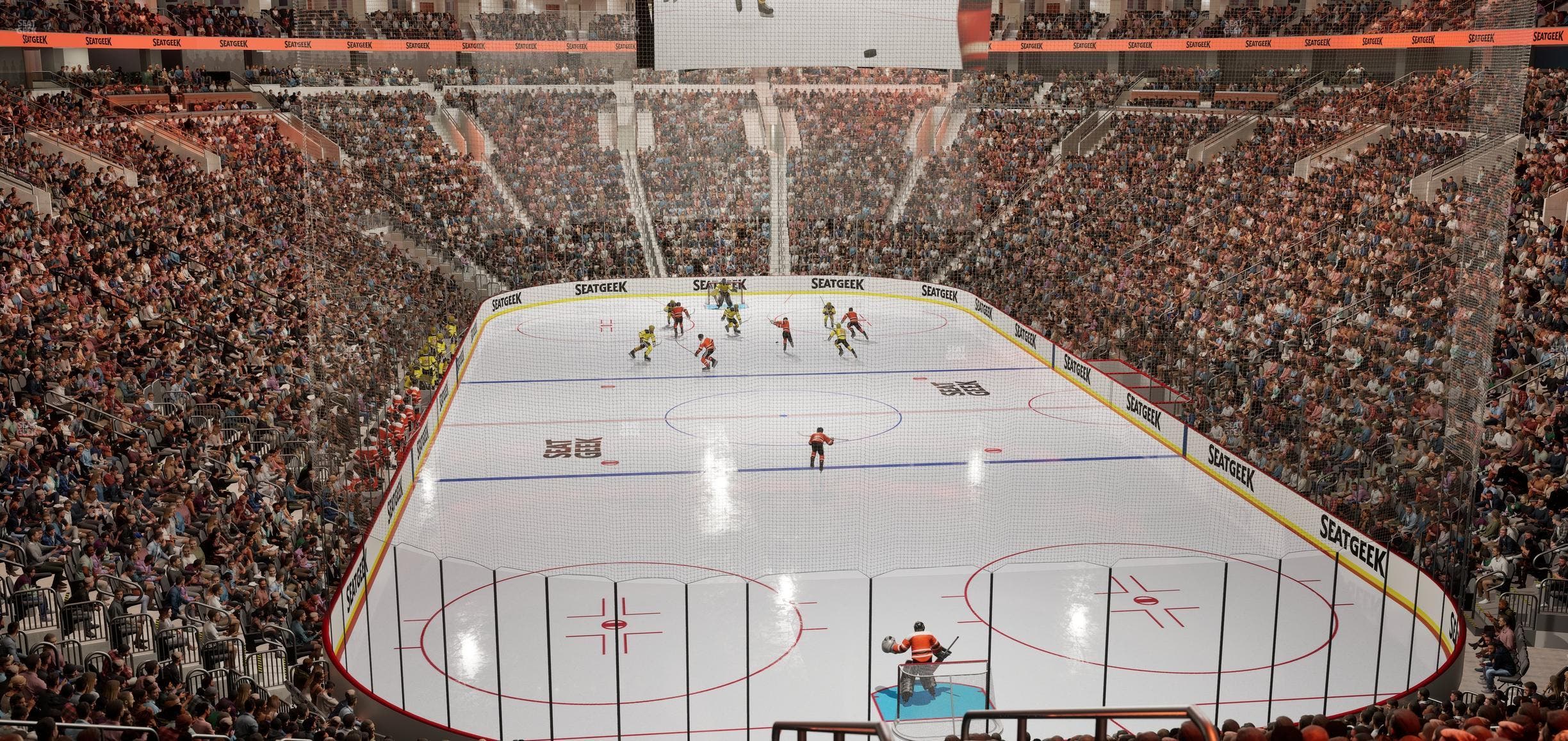 Xfinity Mobile Arena - Section Club Loge H Seat View