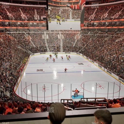 Xfinity Mobile Arena - Section Club Loge H Seat View