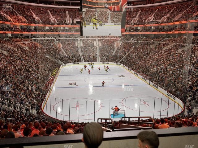 Xfinity Mobile Arena - Section Club Loge H Seat View