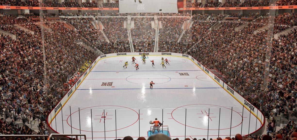 Xfinity Mobile Arena - Section Club Loge I Seat View