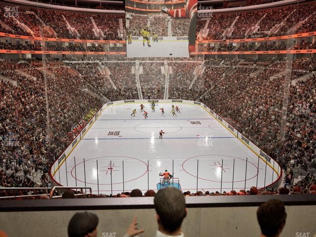Xfinity Mobile Arena - Section Club Loge I Seat View