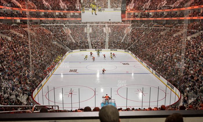 Xfinity Mobile Arena - Section Club Loge I Seat View