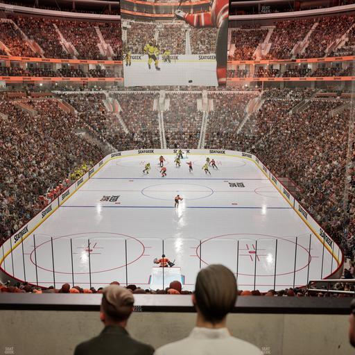 Xfinity Mobile Arena - Section Club Loge J Seat View