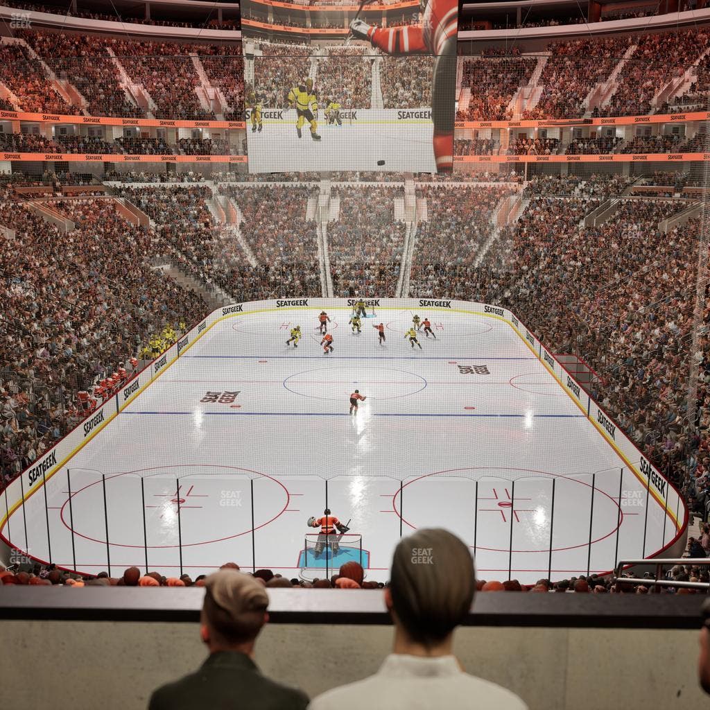Xfinity Mobile Arena - Section Club Loge J Seat View