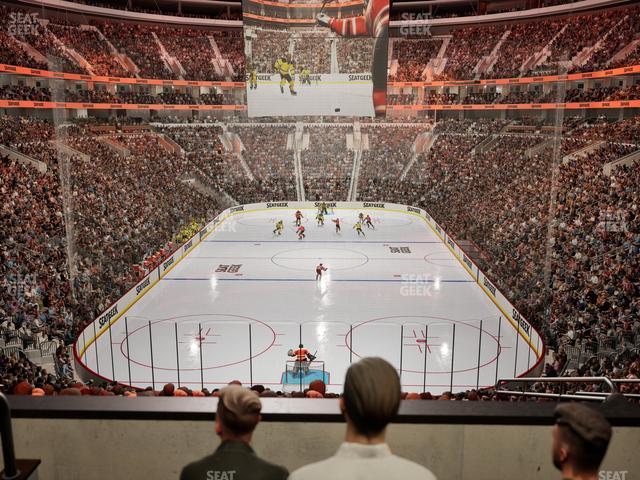 Xfinity Mobile Arena - Section Club Loge J Seat View