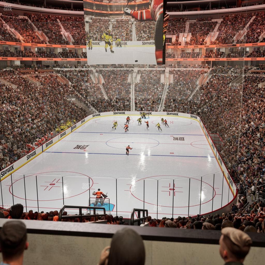Xfinity Mobile Arena - Section Club Loge K Seat View