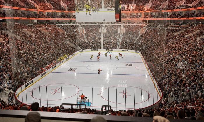 Xfinity Mobile Arena - Section Club Loge K Seat View