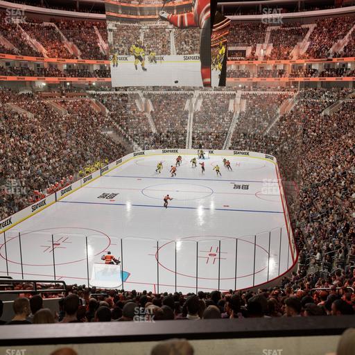 Xfinity Mobile Arena - Section Club Loge L Seat View