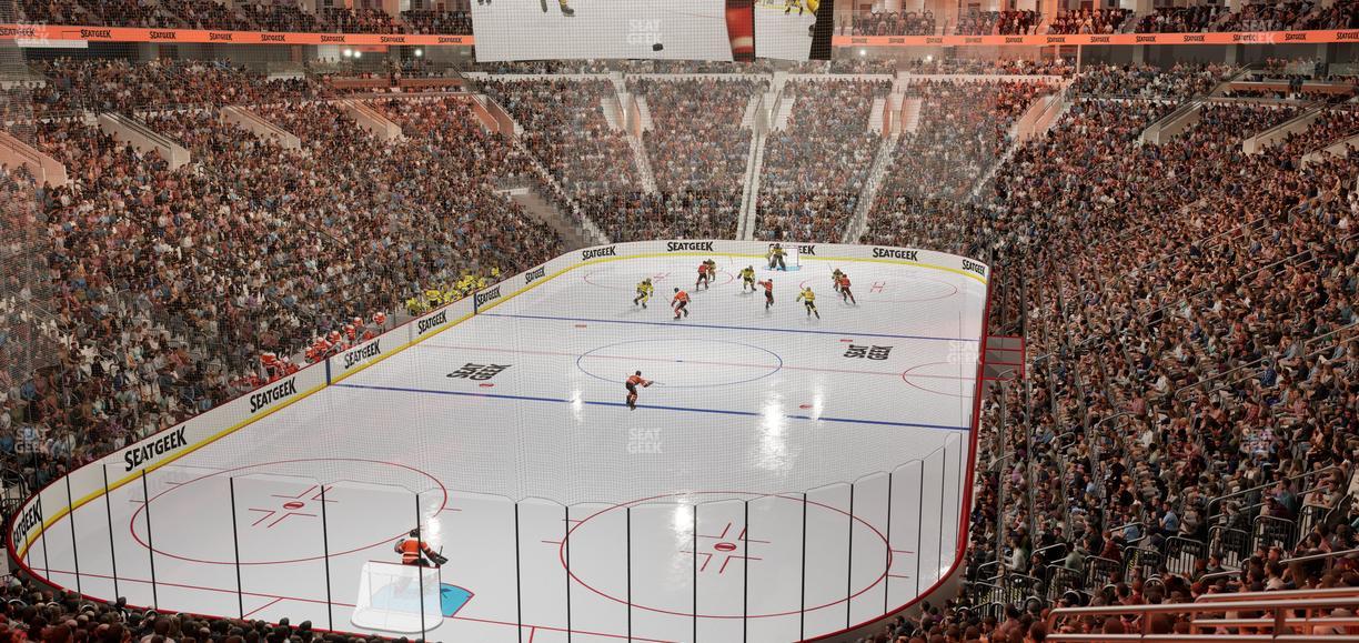 Xfinity Mobile Arena - Section Club Loge M Seat View