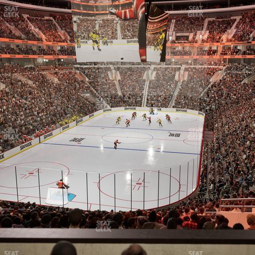 Xfinity Mobile Arena - Section Club Loge M Seat View