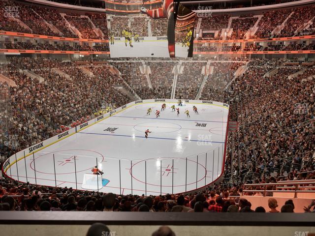 Xfinity Mobile Arena - Section Club Loge M Seat View
