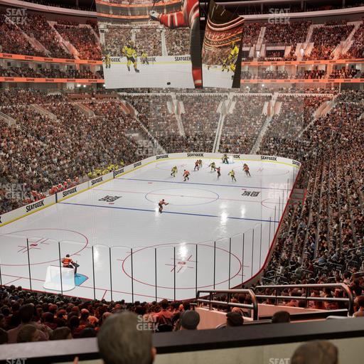 Xfinity Mobile Arena - Section Club Loge N Seat View