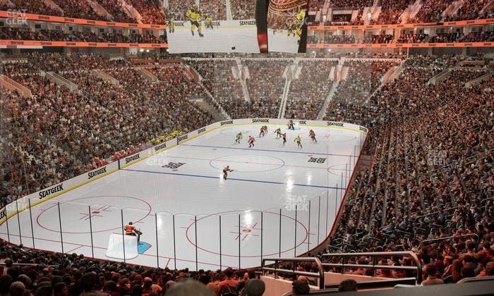 Xfinity Mobile Arena - Section Club Loge N Seat View