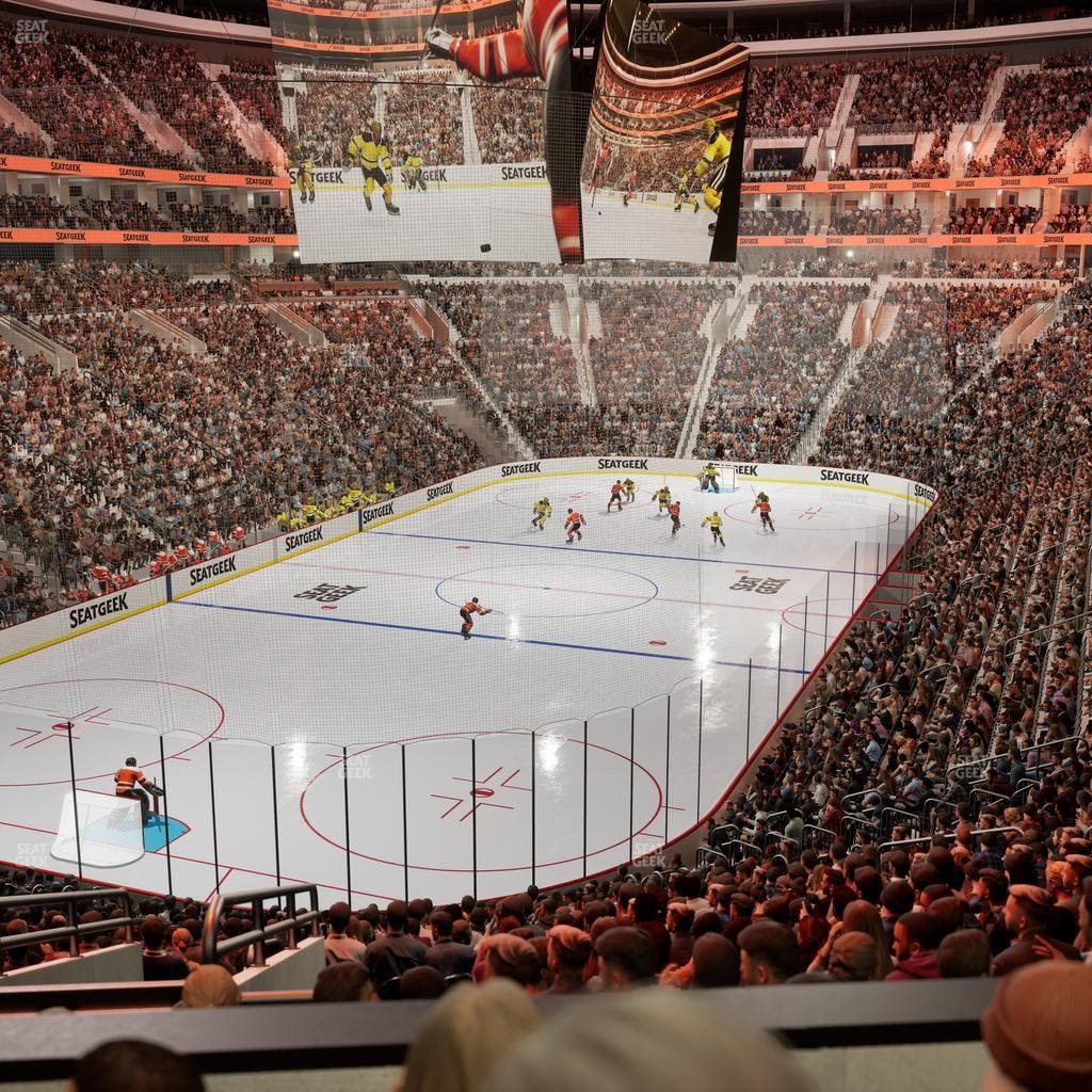 Xfinity Mobile Arena - Section Club Loge O Seat View