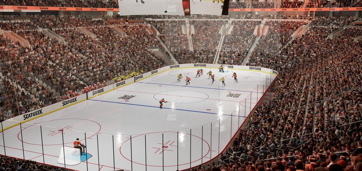 Xfinity Mobile Arena - Section Club Loge O Seat View