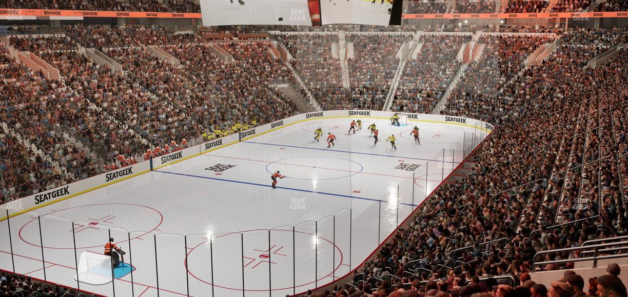 Xfinity Mobile Arena - Section Club Loge P Seat View