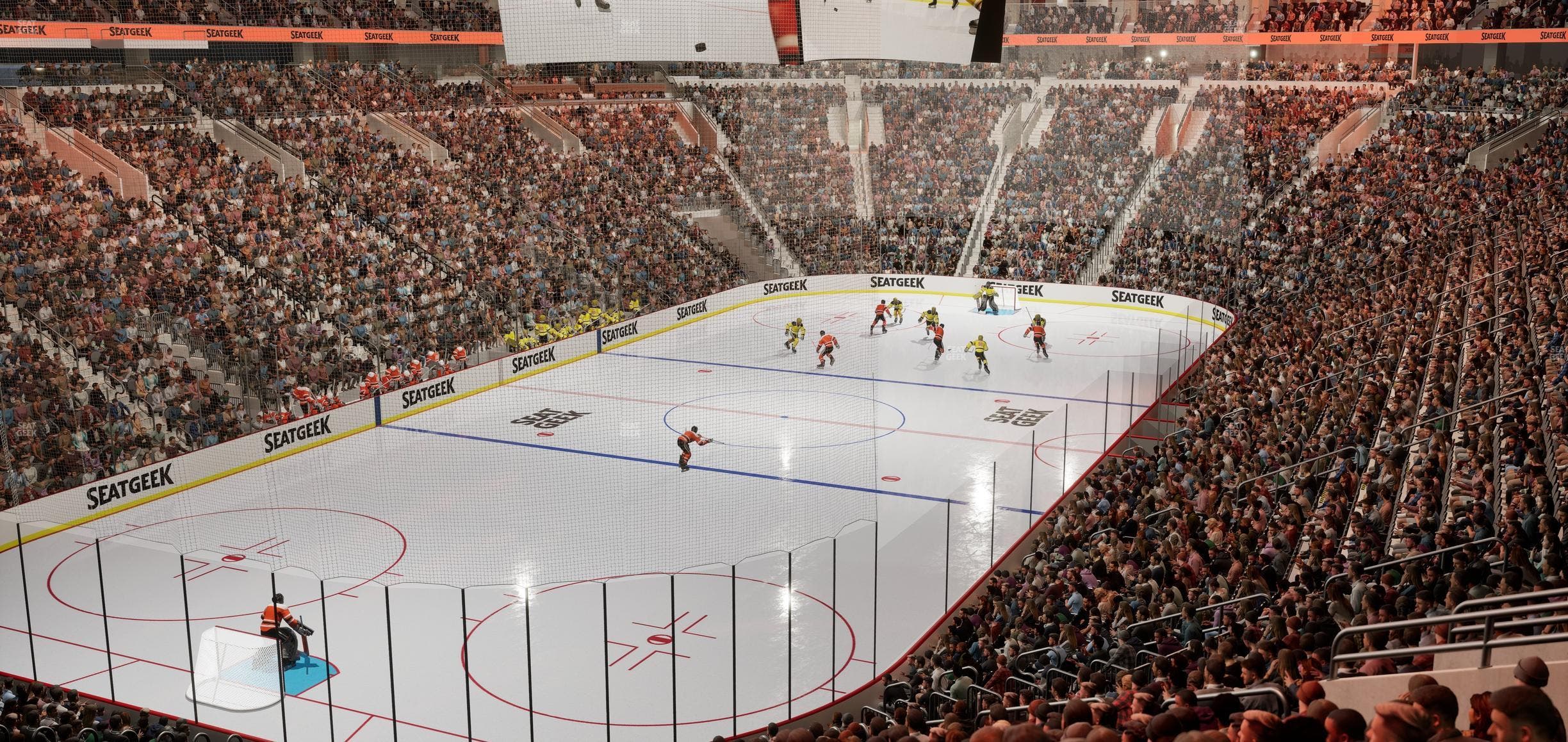 Xfinity Mobile Arena - Section Club Loge P Seat View