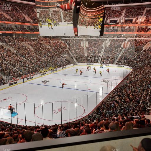 Xfinity Mobile Arena - Section Club Loge P Seat View