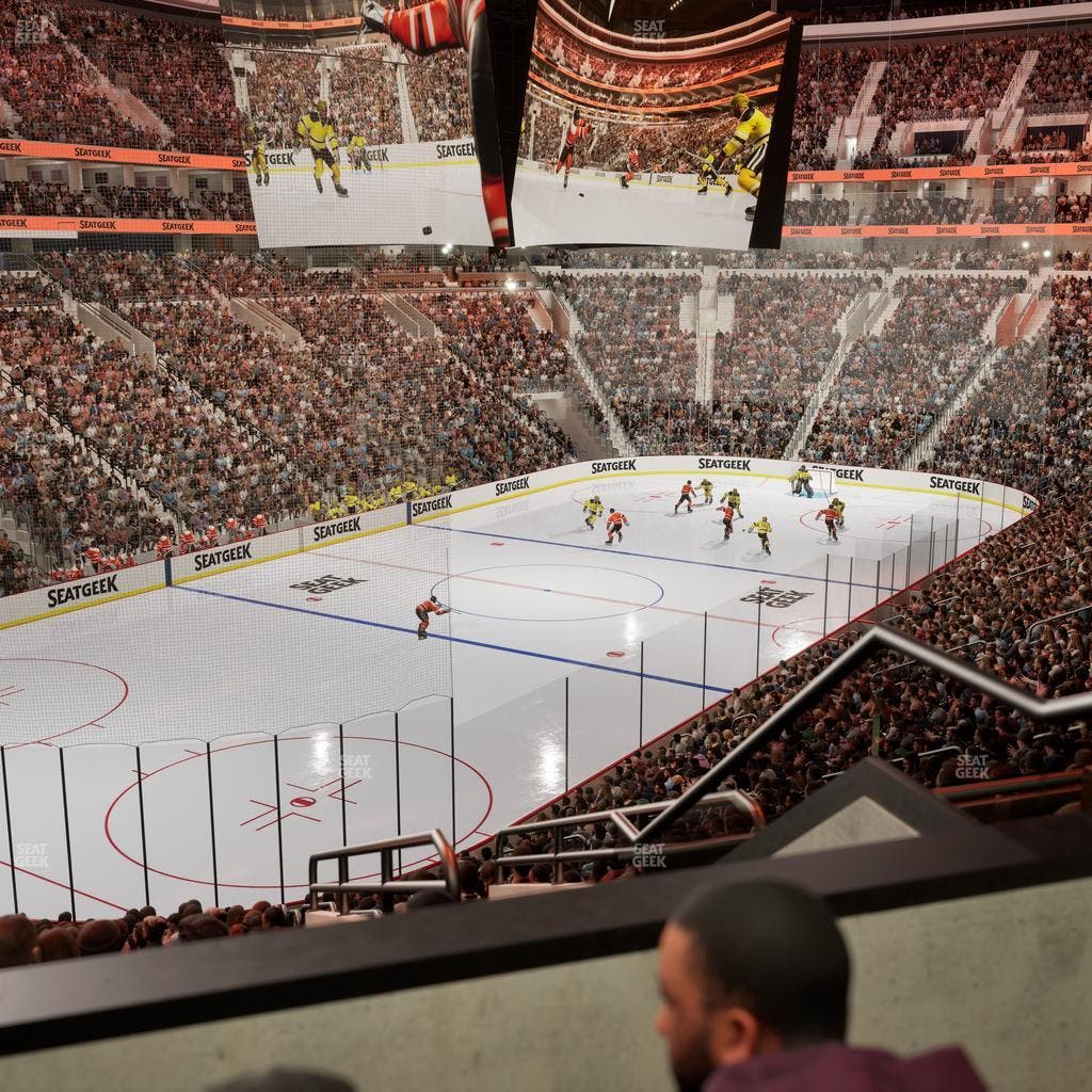 Xfinity Mobile Arena - Section Club Loge R Seat View