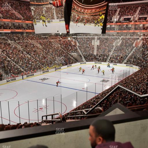 Xfinity Mobile Arena - Section Club Loge R Seat View