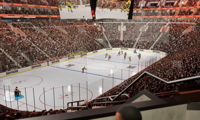 Xfinity Mobile Arena - Section Club Loge R Seat View