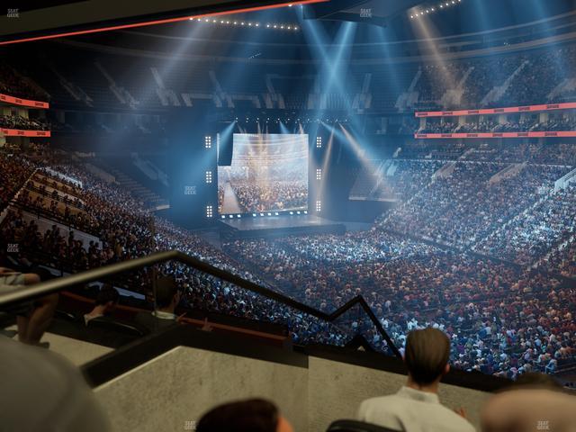 Xfinity Mobile Arena - Section Club Suite A Seat View