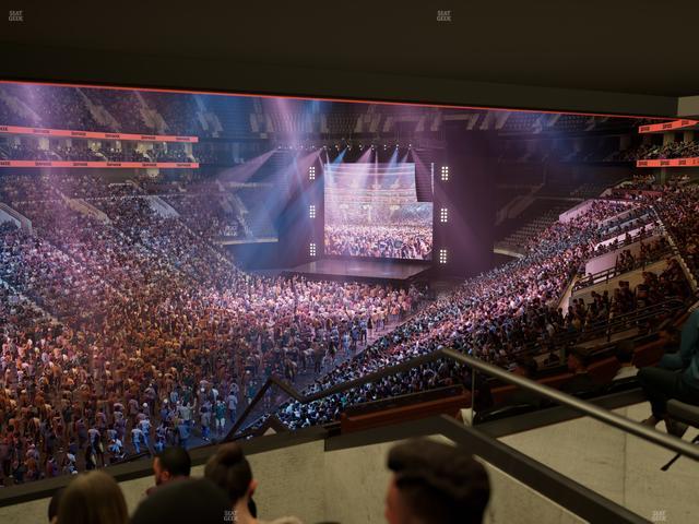 Xfinity Mobile Arena - Section Club Suite A Seat View
