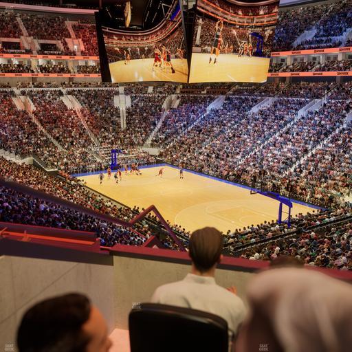 Xfinity Mobile Arena - Section Club Suite A Seat View