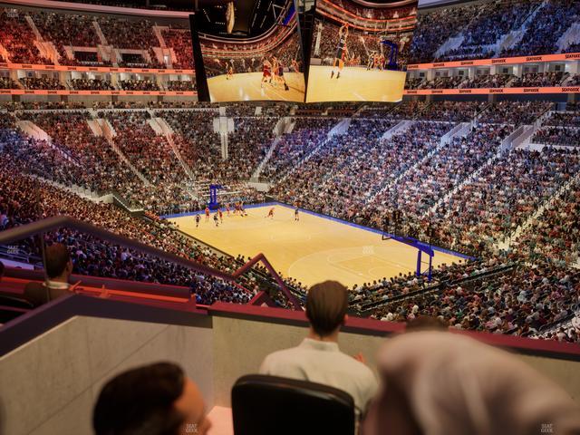 Xfinity Mobile Arena - Section Club Suite A Seat View