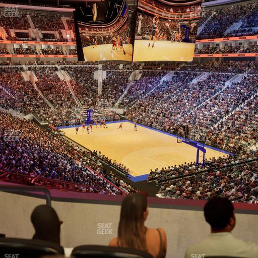 Xfinity Mobile Arena - Section Club Suite B Seat View