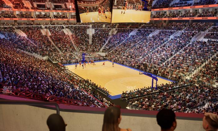 Xfinity Mobile Arena - Section Club Suite B Seat View