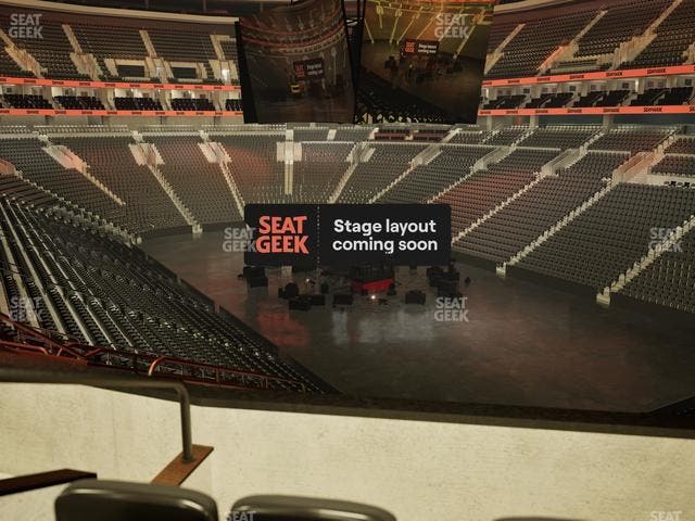 Xfinity Mobile Arena - Section Club Suite B Seat View
